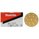 Makita B-39300 Disco de lija 150mm K40 Amarillo Velcro