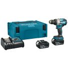 Taladro/atornillador de impacto Makita DHP489RTJ 18 V